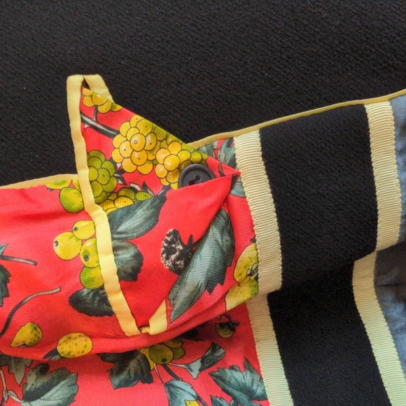 J.Crew Black Italian Wool Double Cloth Lady Day Coat Sz 2 - Picture 7 of 13